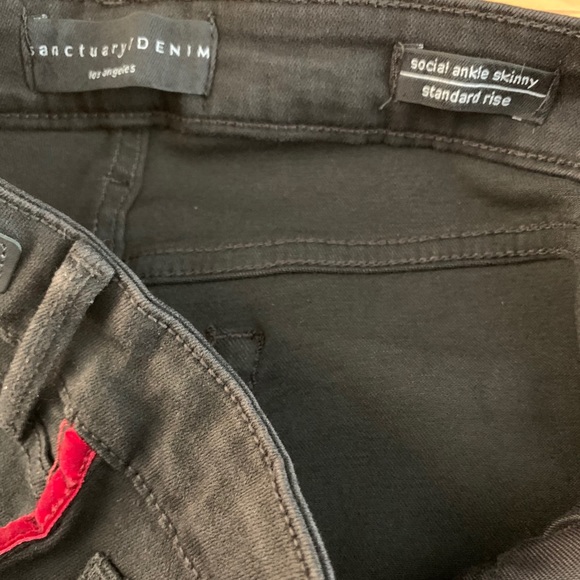 ANTHRO Sanctuary Social Standard Side Stripe Ankle NWT - Picture 9 of 11